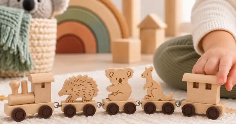 Australian Animal Train - Name Train Depot